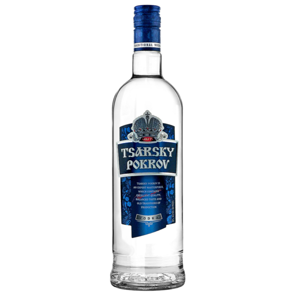 Tsarsky Pokrov Lithuanian Vodka 750ml glass bottle Nashville Tennessee